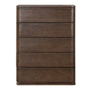 Zoey Brown Oak Chest - Ornate Home