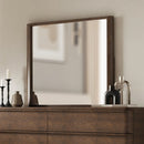 Zoey Brown Oak Mirror - Ornate Home