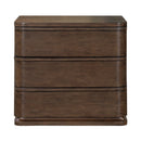 Zoey Brown Oak Nightstand - Ornate Home