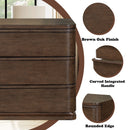 Zoey Brown Oak Nightstand - Ornate Home