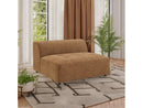 Zoey Chocolate Modular - Armless Chair - Ornate Home
