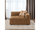 Zoey Chocolate Modular LAF Chair - Ornate Home