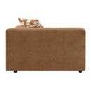 Zoey Chocolate Modular LAF Chair - Ornate Home