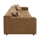 Zoey Chocolate Modular LAF Chair - Ornate Home