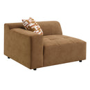 Zoey Chocolate Modular RAF Chair - Ornate Home