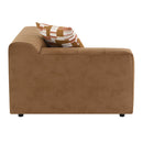 Zoey Chocolate Modular RAF Chair - Ornate Home