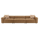 Zoey Chocolate Modular RAF Chair - Ornate Home