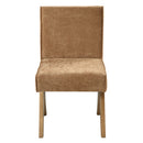 Zoey Chocolate/Oak Side Chair (Set of 2) - Ornate Home
