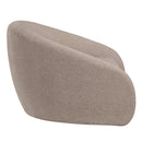 Zoey Latte Accent Chair w/Swivel - Ornate Home