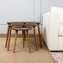 Zoey Walnut Occasional Set / 5pcs - Ornate Home