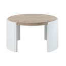 Zoma White Coffee Table - Ornate Home