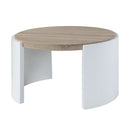 Zoma White Coffee Table - Ornate Home