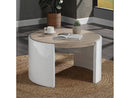 Zoma White Coffee Table - Ornate Home