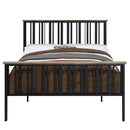 Zudora Oak Full Bed - Ornate Home