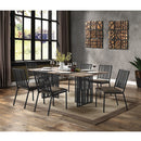 Zudora Side Chair(Set-2) - Ornate Home