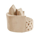 Zunyas Beige Accent Chair - Ornate Home