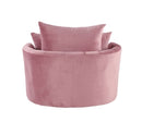 Zunyas Pink Accent Chair - Ornate Home