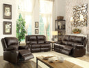 Zuriel Brown Motion Sofa - Ornate Home