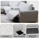 Tarrance Gray Modular Power Reclining Sectional