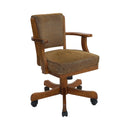 Mitchell - Olive-Brown & Amber - Game Chair - Ornate Home