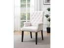 Phelps - Beige & Smokey Black - Arm Chair - Ornate Home