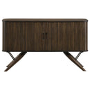 Wes Dark Walnut 2 Door Rectangular Sideboard/Server