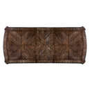 Arcadia - Rustic Brown - Dining Table w/ 18" Leaf - Ornate Home