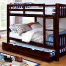 Cameron Dark Walnut Full/Full Bunk Bed