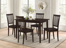 Oakdale - Cappuccino - 5pc Dining Set - Ornate Home