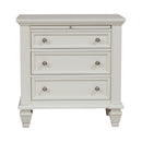 Sandy Beach - White - Nightstand - Ornate Home