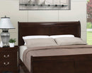 Louis Philippe - Warm Brown - 4pc Full Bedroom Set - Ornate Home