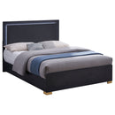 Marceline Black Eastern King Bed