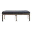 Alderwood - French Grey - Bench - Ornate Home