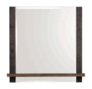 Azalia Black & Walnut Mirror w/ Jewelry Tray