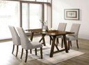 Woodworth Walnut Padded Side Chair (Set of 2)