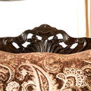 Newdale - Brown & Gold - Sofa - Ornate Home