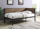 Getler - Weathered Chestnut & Black - Daybed - Ornate Home
