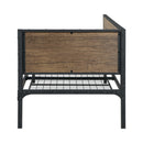 Getler - Weathered Chestnut & Black - Daybed - Ornate Home