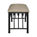 Livingston - Brown & Dark Bronze - Bench - Ornate Home
