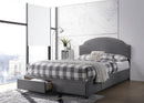 Niland - Charcoal - Full Storage Bed - Ornate Home