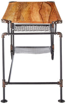 Olga Antique Black Desk