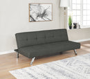 Joel  Upholstered Tufted Sofa Bed