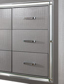 Bellanova Silver Queen Bedroom Set / 5pc