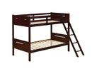 Littleton - Espresso - Twin/Twin Bunk Bed - Ornate Home