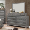 Brandt Gray Dresser & Mirror
