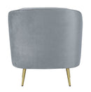Sophia - Grey & Gold - Chair - Ornate Home