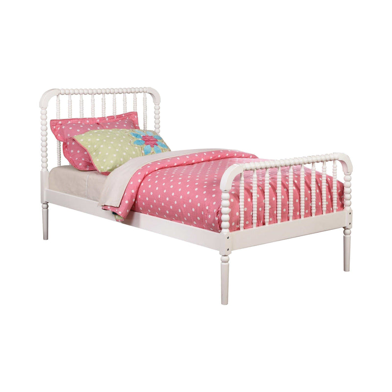 Jones - White - Twin Bed - Ornate Home