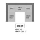 Crosby Deep Blue Modular Sectional Sofa PreSets