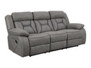 Higgins - Grey - Motion Sofa - Ornate Home