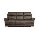 Brixton - Buckskin Brown - 2pc Motion Sofa & Loveseat - Ornate Home